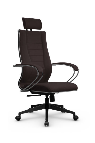 Кресло для руководителя Метта МЕТТА B 2m 34PF/подл.127/осн.002 (Темно-коричневый)