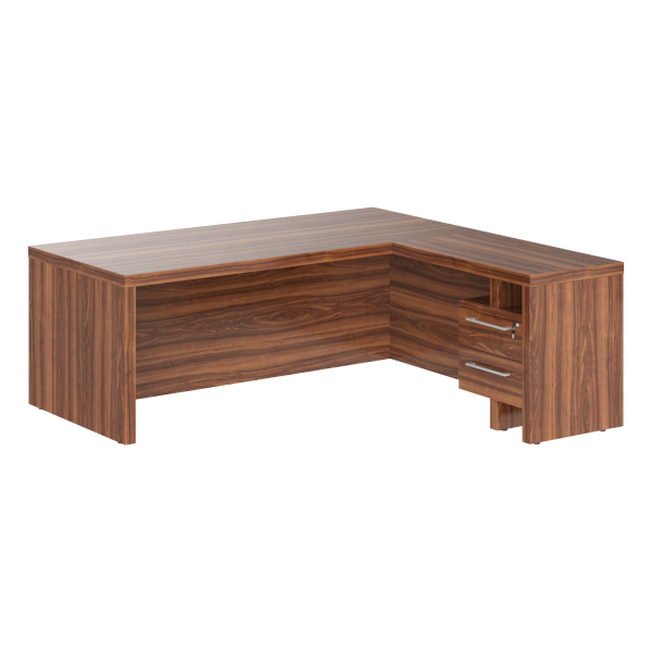 Стол руководителя Zenn ZCT 2019HR 2000x1900x745 (Орех Даллас)