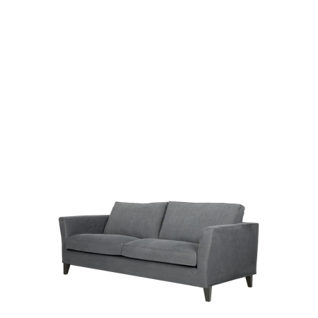 Диван офисный Оскар (М-07) 2-х местный (Серый)