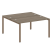 Рабочая станция Metal System Style БП.РАС-СП-2.3 1400x1475x750 (Дуб Наварра/Серый металл)