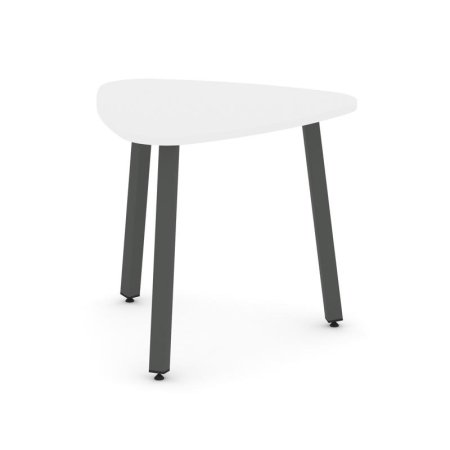 Стол переговорный SN-5.SPRG-70.3 (900х900х750) (Белый/Металл Антрацит)