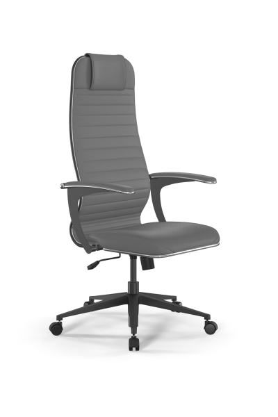 Кресло для руководителя Метта Sit 10 B1-117U - Extra /Um02/Wm12/U0mL-b(M09.B11.G19.W02) (Серый)