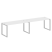 Рабочая станция Metal System Style БО.СМ-2.4 3200x720x750 (Дуб Наварра/Серый металл)