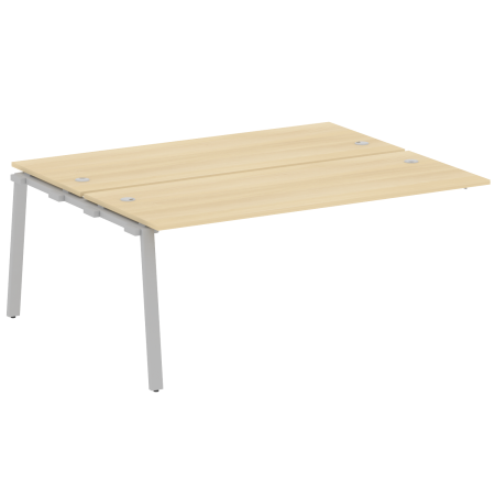 Проходной наборный элемент рабочей станции Metal System Style БА.ПРС-СП-2.5 1800x1475x750 (Акация/Серый металл)