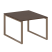 Переговорный стол 1 столешница Metal System Style БО.ПРГ-1.1 1000x1235x750 (Дуб Наварра/Серый металл)