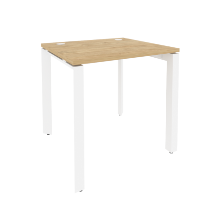 Стол рабочий на П-образном м/к Onix O.MP-SP-0.7 780x720x750 (Тиквуд Светлый/Белый Металл)