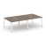Рабочая станция 2-х сторонняя SN-6A.DRS-032 (2360х1232х750) (Тиквуд Светлый/Металл Антрацит)