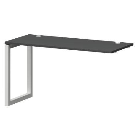 Модуль линейный на металлокаркасе Смарт СМС25-О-10К.60Э.Пр.50 1000x600x750 (Графит/Белый)