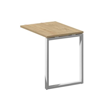 Брифинг-приставка Shift SK.BR-80 (800x600x750) (Тиквуд Светлый | Хром)