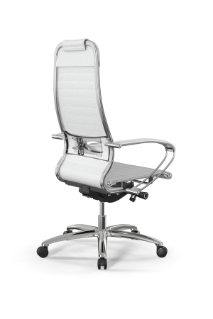 Кресло для руководителя Метта Samurai L1-3K - Infinity /Uc02/Nc02/K2cL(M26.B31.G20.W03) (Белый)
