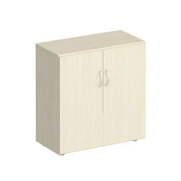 Шкаф для документов низкий закрытый Комфорт МП2 К 309 800x380x840 (Дуб шамони светлый)