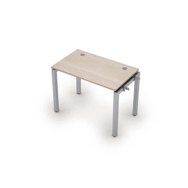 6МБН.5167  Линейная бенч-система, начальный модуль (1000x600x750) (Шамони светлый/Алюминий матовый)