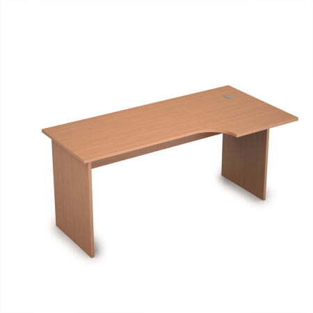 2С.046 Стол криволинейн.прав. 1600x800x750 (Бук)