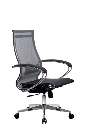 Кресло для руководителя Метта МЕТТА-9(MPRU)/подл.131/осн.004 (Серый)