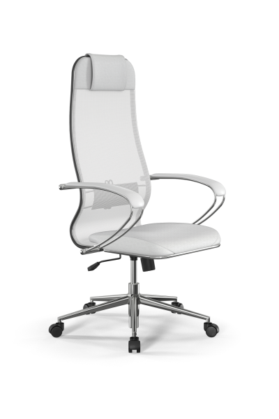 Кресло для руководителя Метта Sit 10 B1-115K - X2+Extra /Um00/Wm12/K1cL(M09.B23.G18.W01) (Белый)