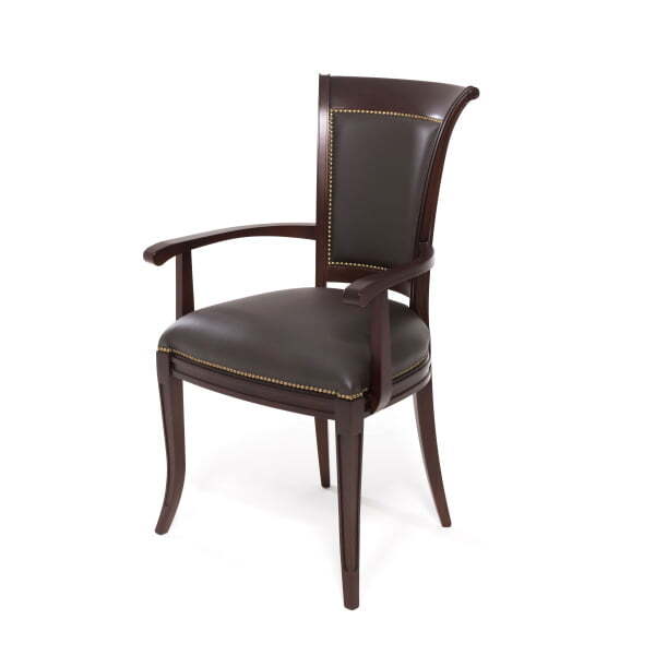 DOGE/C Кресло с подлокотниками (Коричневый)