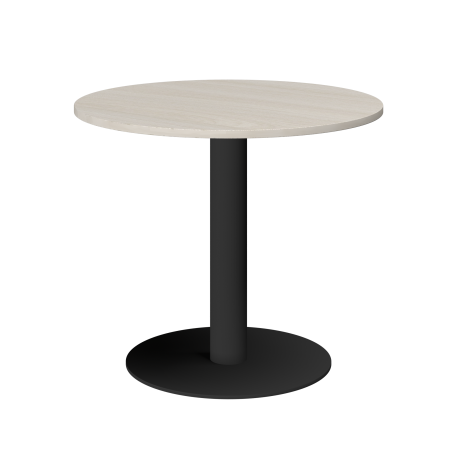 Стол круглый Арго-М АМ-Д90 900x900x760 (Ясень шимо/Антрацит)