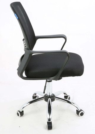 AL 776 Кресло офисное, ткань | сетка (Черный)