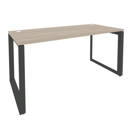 Стол рабочий на О-образном м/к Onix O.MO-SP-4.7 1580x720x750 (Дуб Аттик/Черный металл)