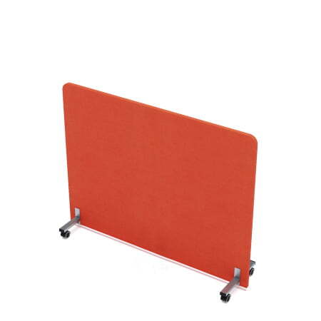 Акустическая мобильная перегородка SOFTOffice 011.МП.1411 1400x377x1100 (Orange)