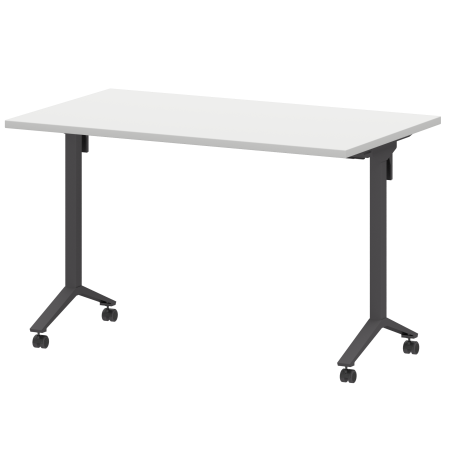 Стол мобильный складной Моби МБ25-120.70 1200x700x750 (Белый/Антрацит)
