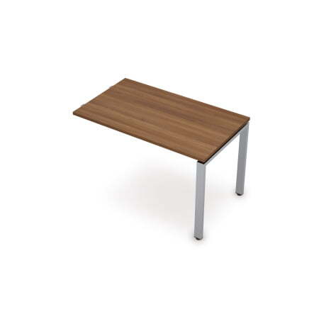 6МПр.602 Приставной элемент (1200x700x750) (Шамони темный/Алюминий матовый)