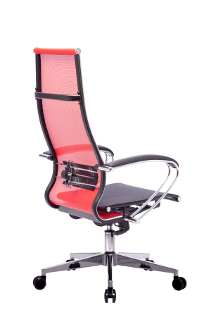 Кресло для руководителя Метта МЕТТА-7(MPRU)/подл.131/осн.004 (Красный)