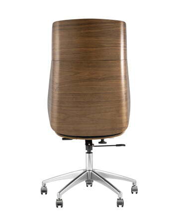 Кресло руководителя TopChairs Crown, черное УЦЕНКА (Компьютерное кресло Crown черный)