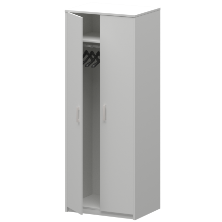 Шкаф для одежды Арго А-307 770x580x2000 (Белый)