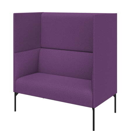 Диван Бридж. Диван 2-местный высокий. (Диван 2-местный высокий sweet_rose_violet)