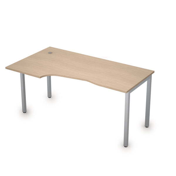 Стол письменный на металлокаркасе лев Стиль 2М.120 1600x900x750 (ДубСерый)