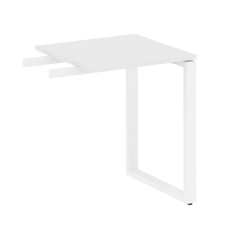 Приставной элемент БО.ПР-1 600x600x750 (Белый/Белый металл)