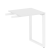 Приставной элемент БО.ПР-1 600x600x750 (Дуб Наварра/Серый металл)