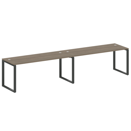 Рабочая станция Metal System Style БО.СМ-2.5 3600x720x750 (Вяз/Антрацит металл)