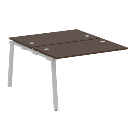 Проходной наборный элемент рабочей станции Metal System Style БА.ПРС-СП-2.2 1200x1475x750 (Венге Цаво/Серый металл)