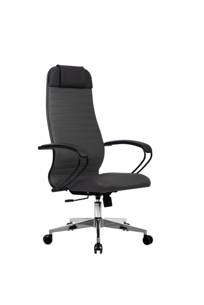 Кресло для руководителя Метта МЕТТА-21(MPRU)/подл.130/осн.004 (Темно-серый)