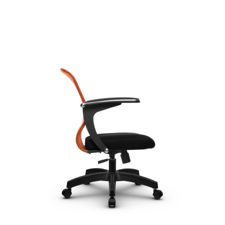 Кресло для руководителя Метта SU-M-4/подл.160/осн.001 (Черный | Оранжевый)