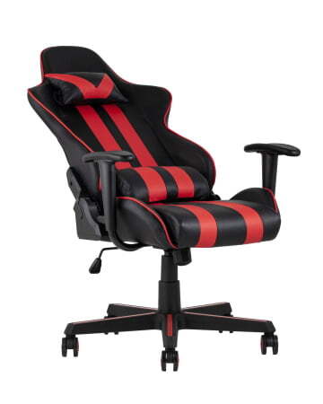 Кресло игровое TopChairs Camaro красное (Геймерское кресло Camaro красный)