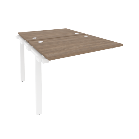 Наборный элемент рабочей станции на м/к Onix O.M-2.NRS-1.7 980x1475x750 (Дуб Аризона/Белый Металл)