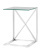 Журнальный стол 40*40 КРОСС серебро (Журнальный стол Кросс серебристый)
