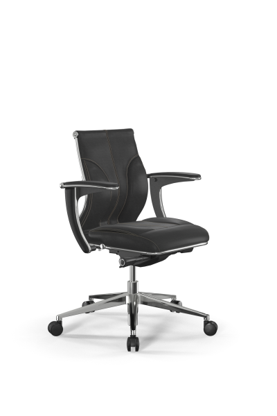 Кресло для руководителя Метта Samurai S4-11U - Infinity /Kc06/Wm06/U1mL-mL(M26.B32.G25.W03) (Черный | Бежевый)