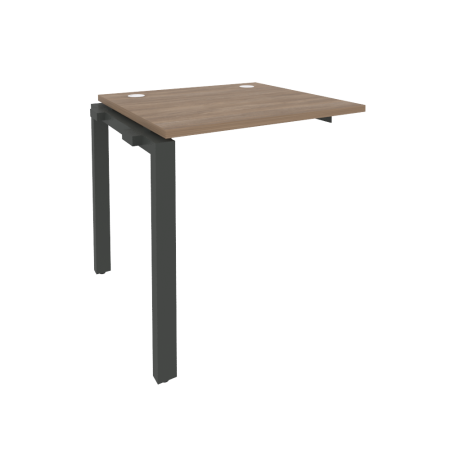 Наборный элемент рабочей станции на П-образном м/к Onix O.MP-1.NRS-0.7 780x720x750 (Дуб Аризона/Черный металл)