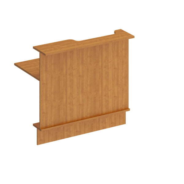 Модуль прямой с вырезом левый Формула ФР 803 1200x760x1100 (Ольха европейская)