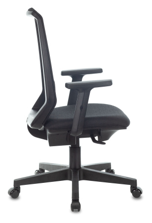 Кресло MC-611N черный TW-01 38-418 сетка/ткань крестов. пластик (Черный)