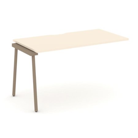 Наборный элемент рабочей станциии ES.1.NRS-3-VP (1380х730х750) (Сатин/Металл Латте)