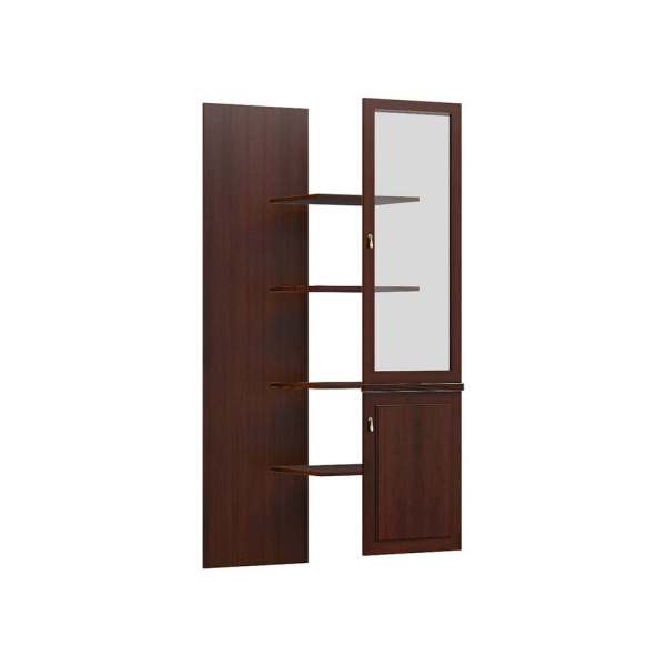 Наполнение шкафа 1 створка правая Ministry MNS29543 500x516x1964 (Орех южный)