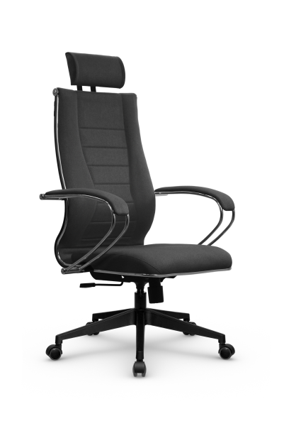 Кресло для руководителя Метта МЕТТА B 2m 34PF/подл.127/осн.002 (Темно-серый)