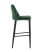 Стул барный Диего велюр зелёный (Стул барный Диего зеленый)
