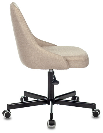 Кресло CH-340M миндальный каппучино 38-402 крестов. металл (Бежевый)