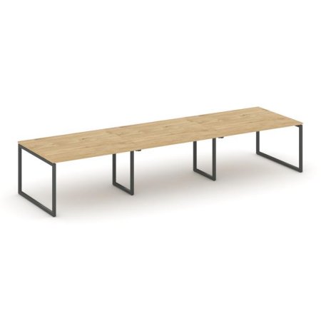 Стол переговорный SN-4O.SPRG-054.3 (4740х1180х750) (Тиквуд Светлый/Металл Антрацит)